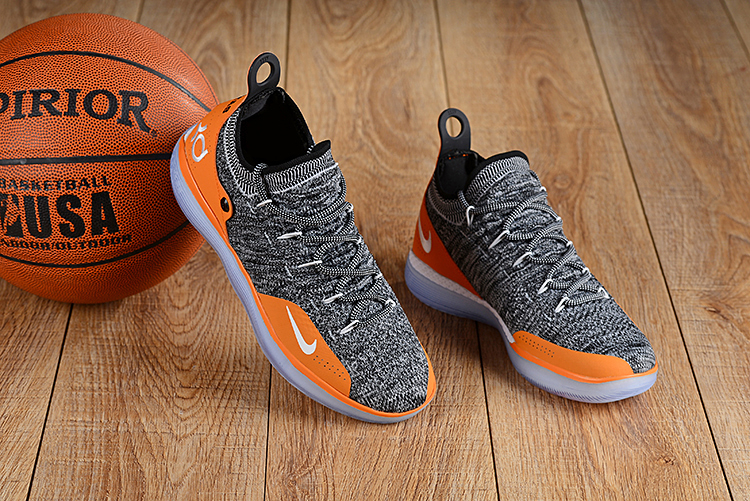 nike grey orange shoes